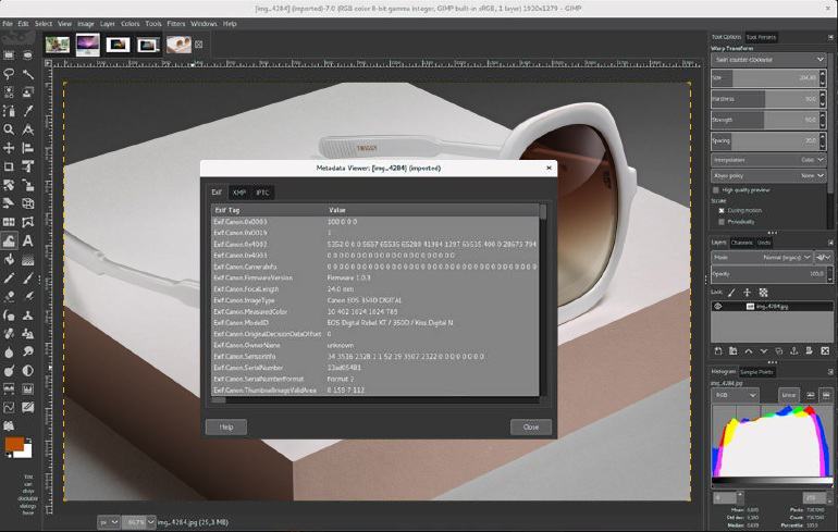 GNU Image Manipulation Software for budget designers on low-spec hardware