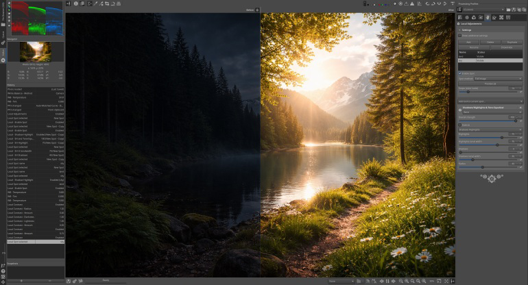 RawTherapee free professional RAW photo editor